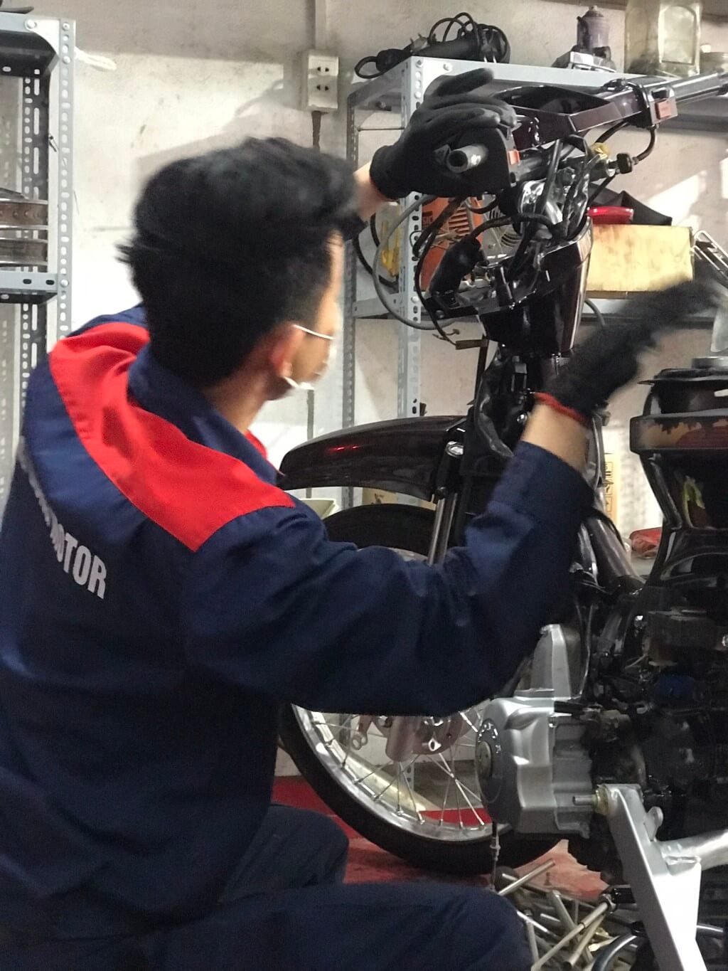 Sửa chữa xe máy hưng long motor Hồ Tùng Mậu